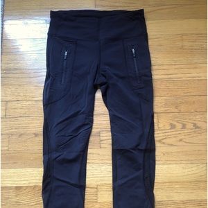 Lululemon Legging with Zip Front Pockets
